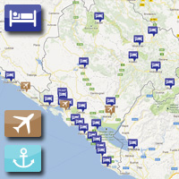 Montenegro Virtual Map